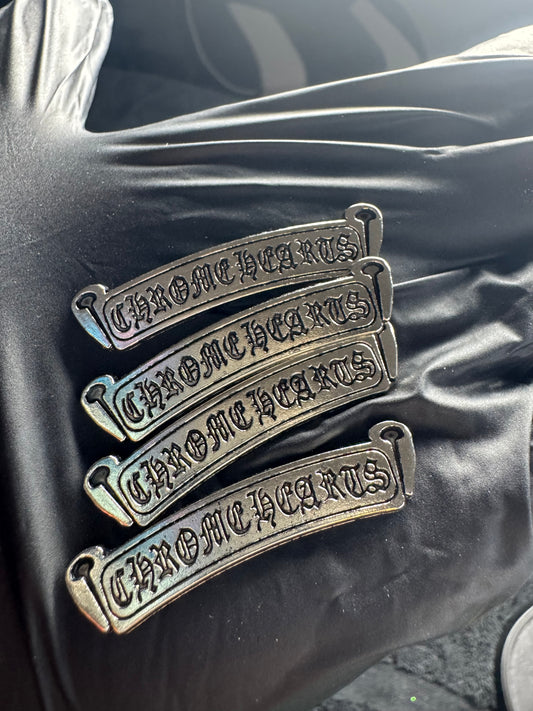 Chrome heart pieces
