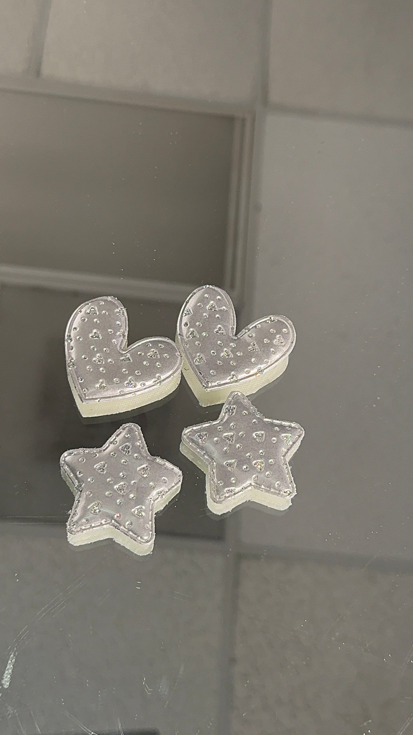Star and heart patches