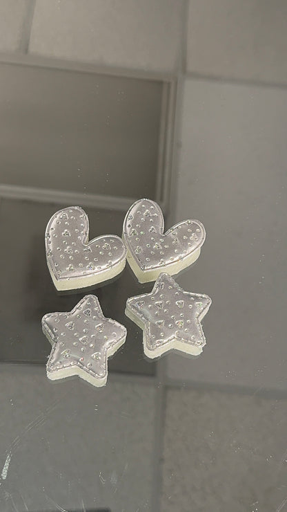 Star and heart patches