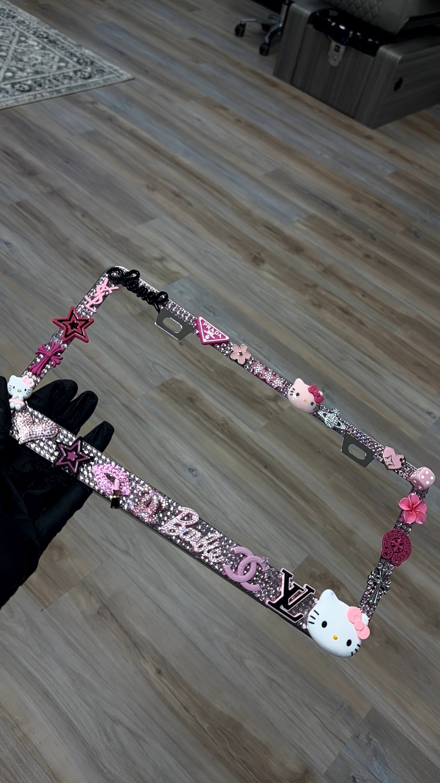 FREESTYLE BLING LICENSE PLATES (Read Description)